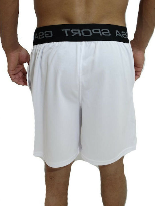 GSA Men's Athletic Shorts White