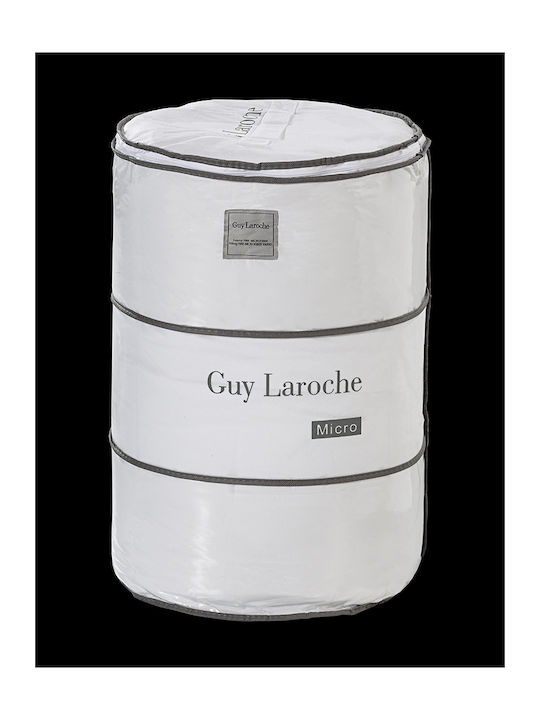 Guy Laroche Πάπλωμα Μονό με Γέμιση Microfiber 160x220εκ. Fine Λευκό 8.5 togs