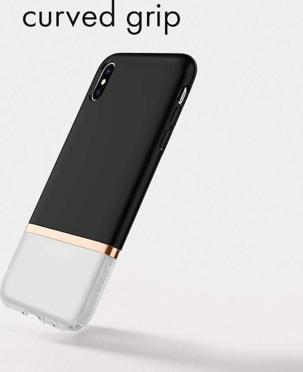 Spigen La Manon Jupe Back Cover Σιλικόνης Μαύρο (iPhone XS Max)