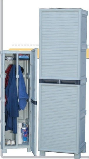 Μονόφυλλη Ντουλάπα από Πολυπροπυλένιο 50x39x172εκ.