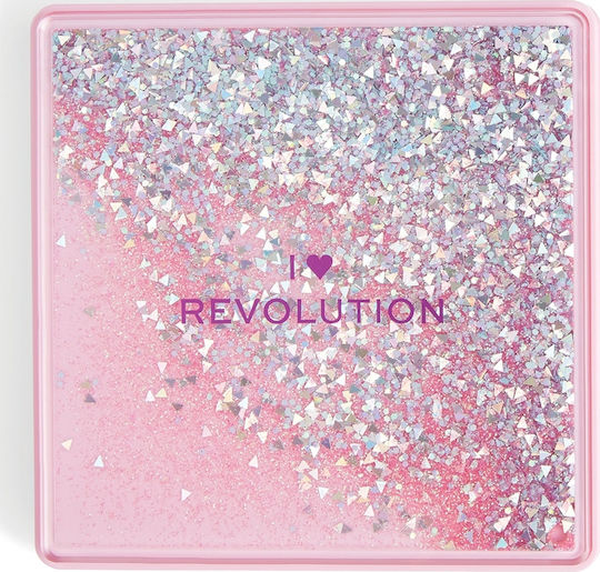 Revolution Beauty I Heart Revolution Paletă cu Farduri de Pleoape Formă Solidă O singură dragoste adevărată 13.5gr