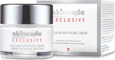 Skincode Exclusive Restoring , Αnti-aging & Moisturizing 24h Day/Night Cream Suitable for All Skin Types 50ml