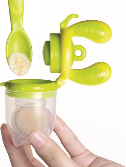 Kidsme Green Silicone Feeder for 6+ Months