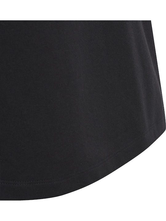 Adicolor Kinderkleid Kurzärmelig Schwarz