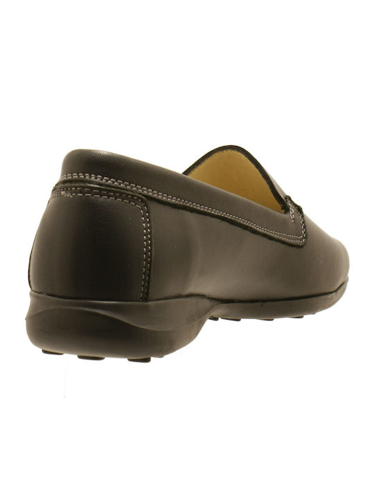 Mocasini dama Black/White