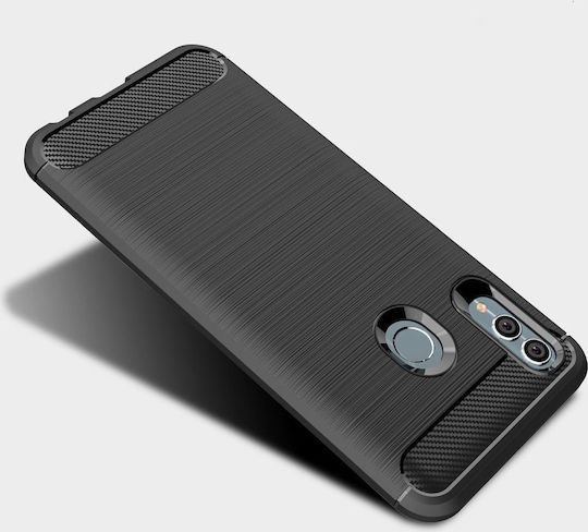 Hurtel Задна корица Силикон Черен (Honor 10 Lite)