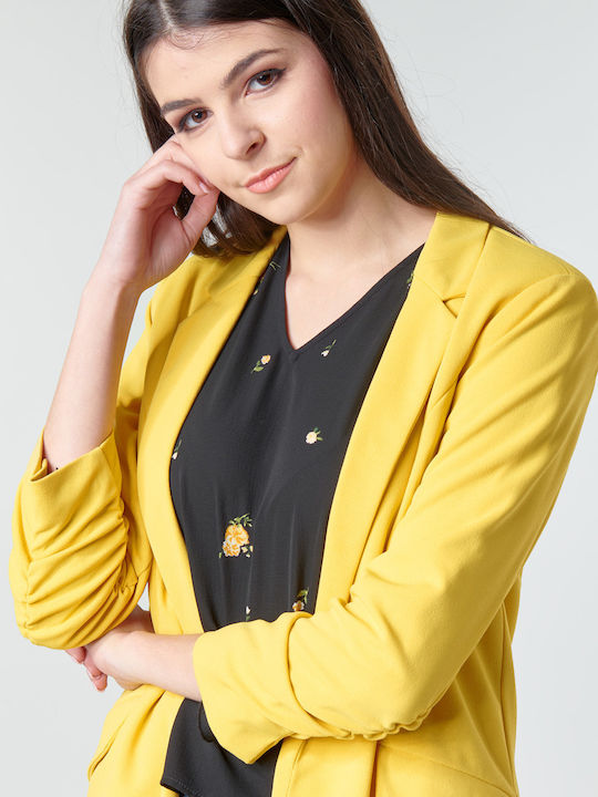 Only Женски Сако Misted Yellow