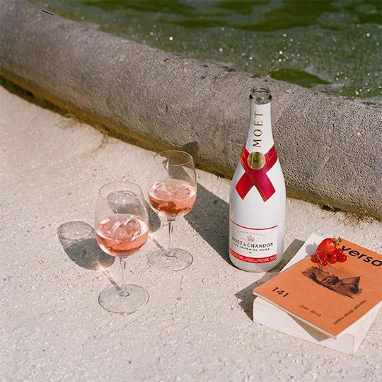 Moet & Chandon Σαμπάνια Ice Imperial Ημίξηρη Ροζέ 1500ml