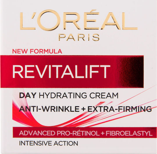 L'Oreal Paris Revitalift Κρέμα Προσώπου Ημέρας για Ενυδάτωση, Αντιγήρανση & Σύσφιξη με Ρετινόλη 50ml