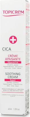 Topicrem Cica Moisturizing Cream for Sensitive Skin 40ml