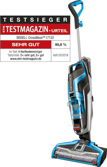 Bissell CrossWave Ηλεκτρική Σκούπα Stick 560W Μπλε