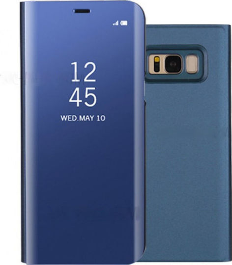 Hurtel Clear View Book Δερματίνης / Πλαστικό Μπλε (Galaxy S8+)