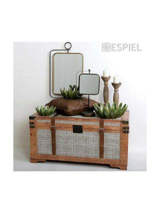 Espiel Decorative Bowl Green 31.5x31.5x11.8cm