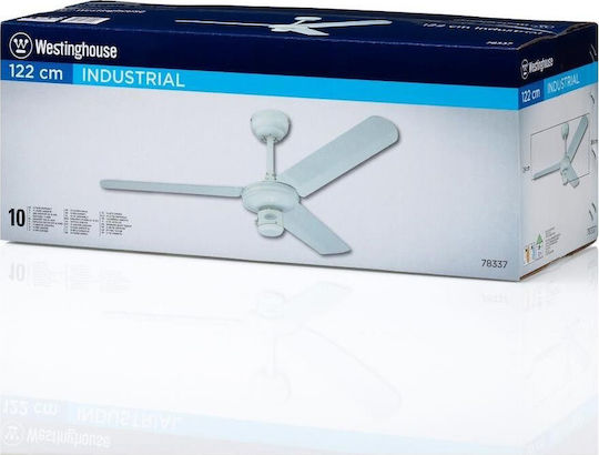 Westinghouse Industrial Commercial Ceiling Fan 52W 122cm 78337