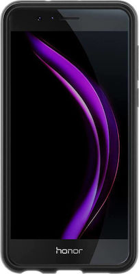 Spigen Rugged Armor Back Cover Σιλικόνης Μαύρο (Honor 8)