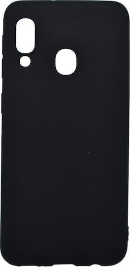 Back Cover Silicon Negru (Galaxy A20e)