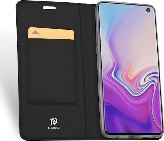Dux Ducis Skin Pro Book Δερματίνης Μαύρο (Galaxy S10e)