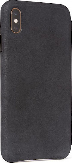 Decoded Leather Slim Brieftasche Synthetisches Leder Schwarz (iPhone XS Max)