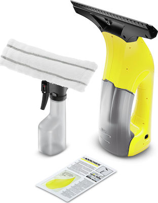 Karcher WV 1 Plus EU Καθαριστής Τζαμιών Χειρός Μπαταρίας 3.7V Κίτρινος