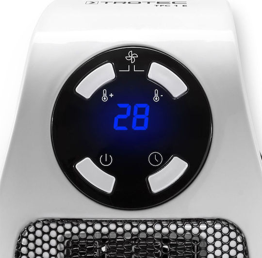 Trotec TFC 1 E Ceramic Fan Heater Room Wall 500W
