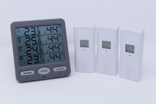 TFA Klima-Monitor Outdoor Thermometer & Hygrometer Wall Mounted / Tabletop