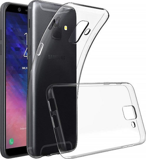 Tpu Umschlag Rückseite Silikon 1mm Transparent (Galaxy A6 2018)