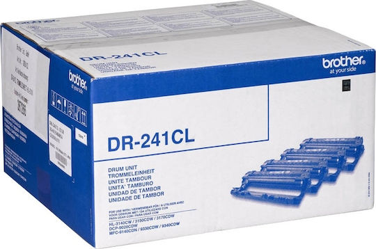 Brother DR-241CL Γνήσιο Drum Laser Εκτυπωτή Μαύρο/Κίτρινο/Κυανό/Ματζέντα 15000 Σελίδων DR-241CL