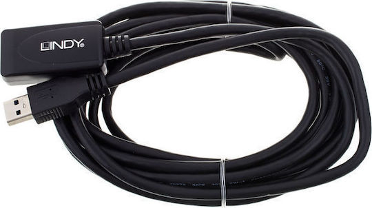 Lindy 5m USB 3.0 Cable A-Male to A-Female (43155)