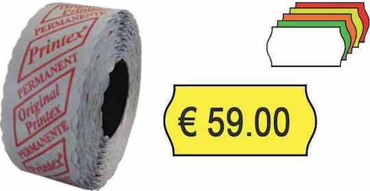 Printex Smart 2612-08N Μηχανικός Ετικετογράφος Χειρός Μονός σε Μαύρο Χρώμα