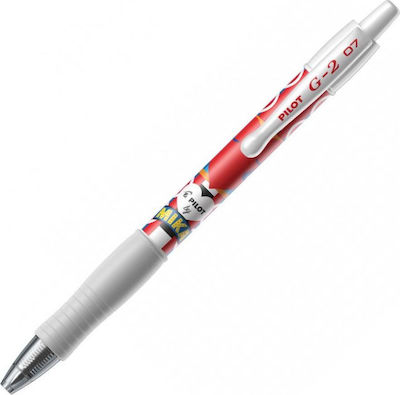 Pilot G-2 Mika Limited Edition Pen Gel 0.7mm with Red Ink