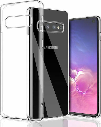 Umschlag Rückseite Silikon 0.5mm Transparent (Galaxy S10+) 51614
