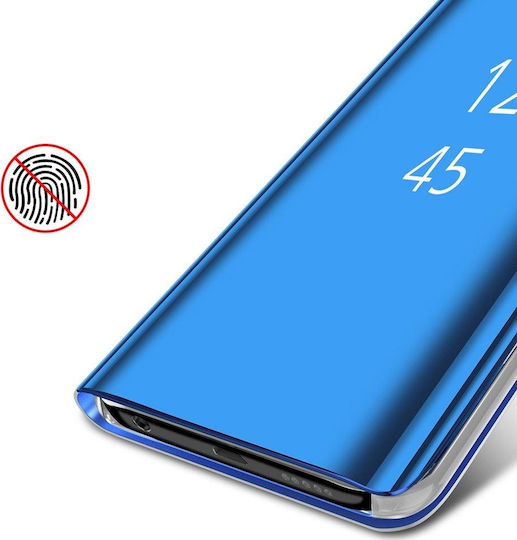 Hurtel Clear View Book Πλαστικό Μπλε (Galaxy J6)