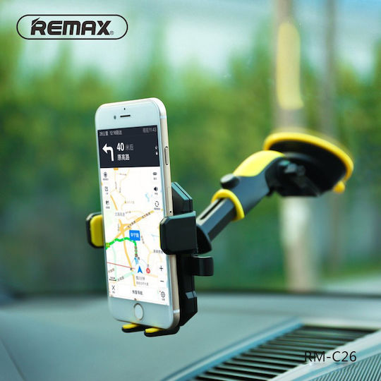 Remax RM-C26 Car Mobile & Tablet Mount with Adjustable Hooks Black