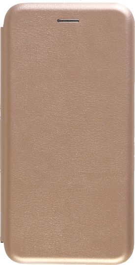 Forcell Book Δερματίνης Χρυσό (Huawei Y7 2019 / Y7 Prime 2019)