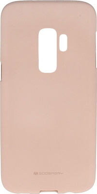 Mercury Soft Feeling Silicone Back Cover Pink (Galaxy S9+)