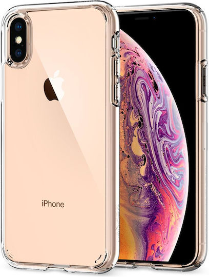 Spigen Ultra Hybrid Umschlag Rückseite Kunststoff Transparent (iPhone X / Xs)