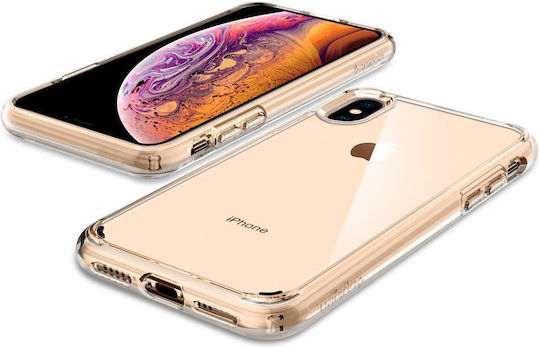 Spigen Ultra Hybrid Umschlag Rückseite Kunststoff Transparent (iPhone X / Xs)