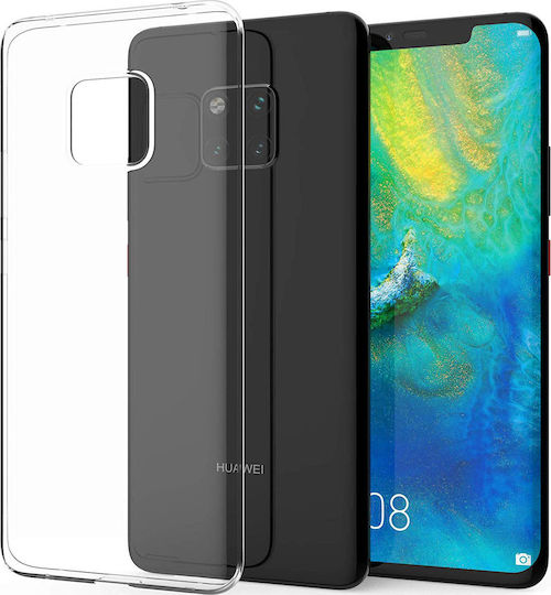 Hurtel Umschlag Rückseite Silikon 0.5mm Transparent (Huawei Mate 20 Pro)