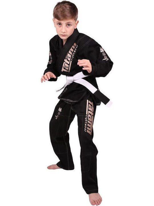 Tatami Fightwear New Meerkatsu Animal Gi Παιδική Στολή Brazilian Jiu Jitsu Μαύρη
