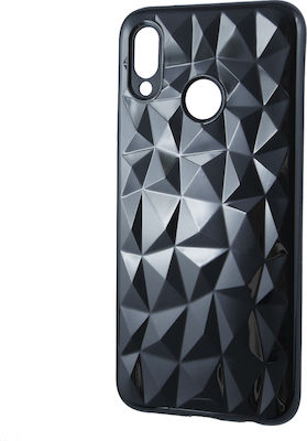 Forcell Silicone Back Cover Black (Redmi 7)