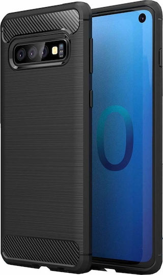 Hurtel Back Cover Πλαστικό Μαύρο (Galaxy S10)