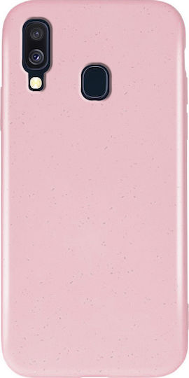 Forever Bioio Back Cover Silicone Pink (Galaxy A40)