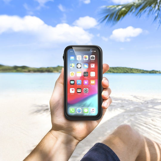 Catalyst 360 Full Cover Πλαστικό 2mm Αδιάβροχο Stealth Black (iPhone XS Max)