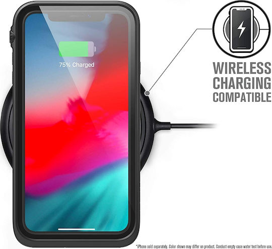 Catalyst 360 Full Cover Πλαστικό 2mm Αδιάβροχο Stealth Black (iPhone XS Max)