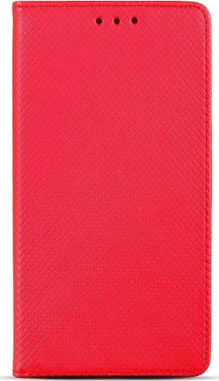 Senso Magnet Huawei Red Book Δερματίνης Κόκκινο (Huawei P20 Lite)