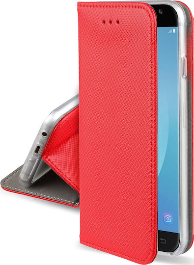 Senso Magnet Huawei Red Book Δερματίνης Κόκκινο (Huawei P20 Lite)