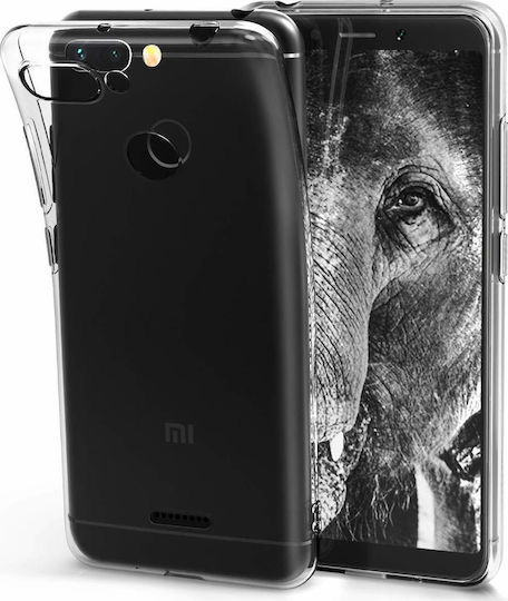 Hurtel TPU Ultra Slim Back Cover Σιλικόνης 0.5mm Διάφανο (Redmi 6)