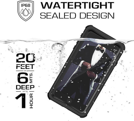 Ghostek Nautical 2 Back Cover Πλαστικό 2mm Αδιάβροχο Μαύρο (iPhone 8 Plus / 7 Plus)