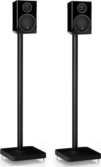Monitor Audio Radius 90 Ζεύγος Ηχείων Hi-Fi Βιβλιοθήκης 75W 2 Δρόμων Π12.5xΒ14xΥ19.8εκ. Μαύρο