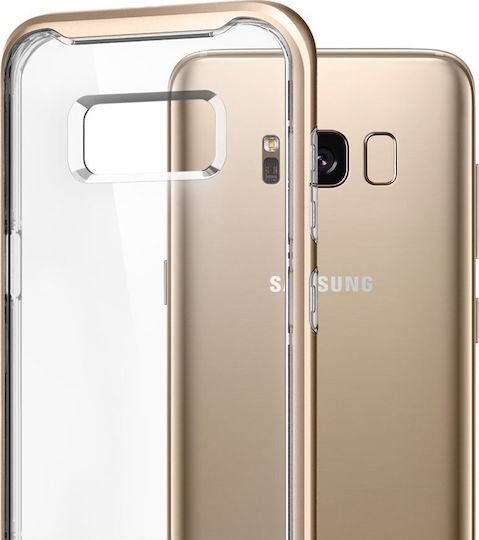 Spigen Neo Hybrid Crystal Back Cover Plastic Gold (Galaxy S8)